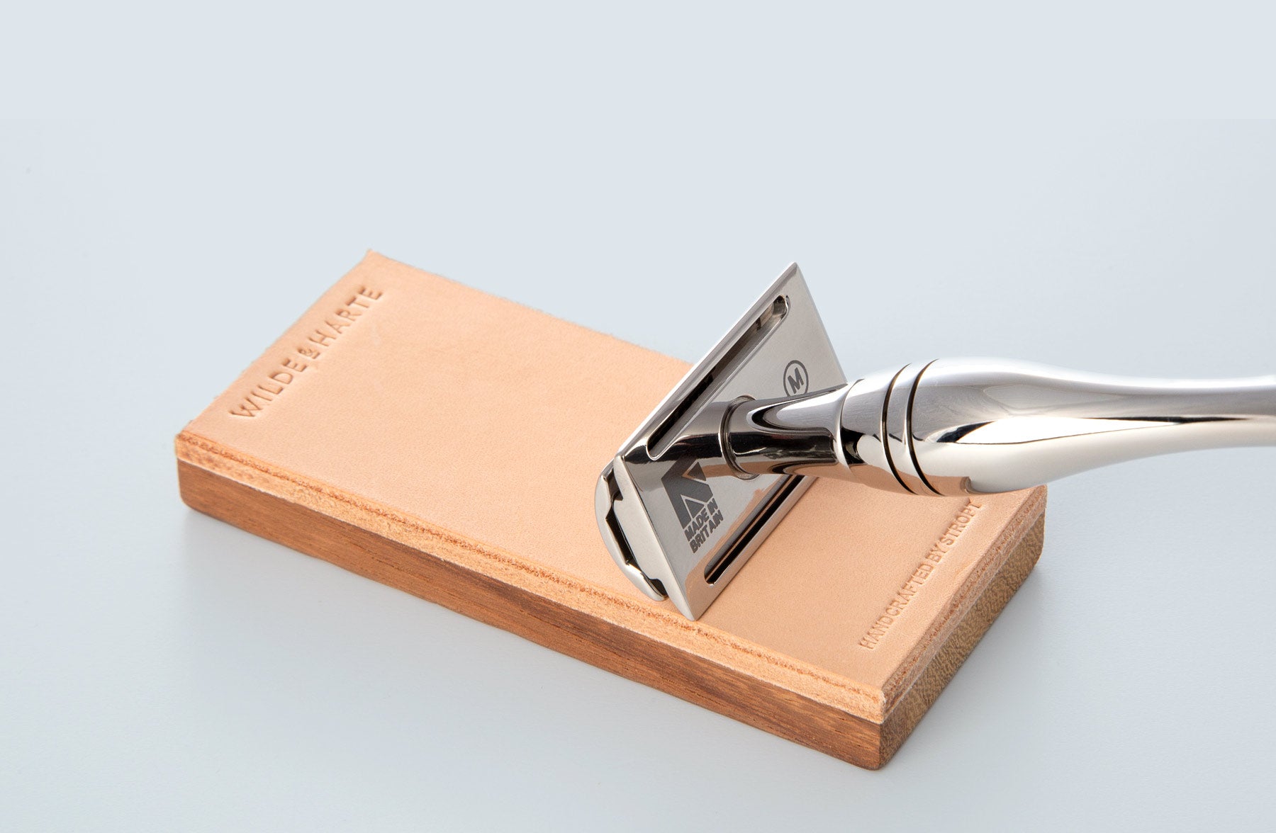 Safe Shaving Razor Blade Sharpener Cleaner Manual Grinding Durable