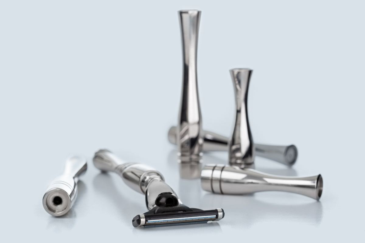 designer razor handles