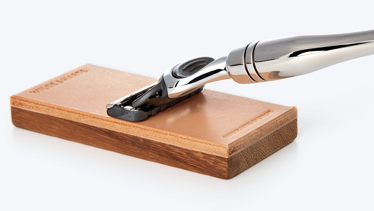 sharpening a gillette razor cartridge