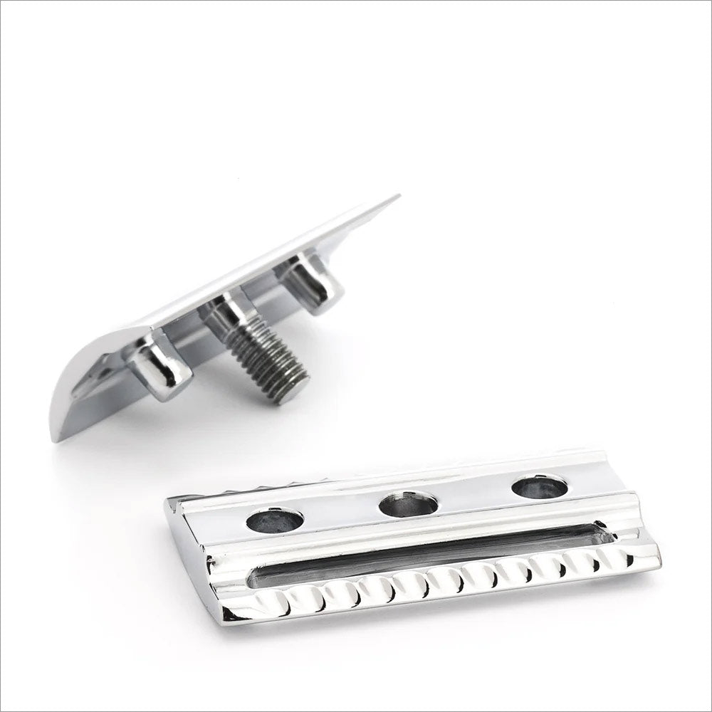 Chrome Plated Safety Razor Head